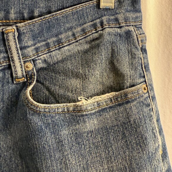 Levis 514 Classic Straight Fit Blue Jeans with zipper fly 34x30 - Picture 4 of 5